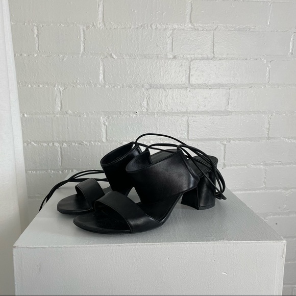 PHILLIP LIM sandal heels with wraparound ankle/calf straps - Picture 1 of 6